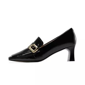 Туфли женские на высоком каблуке Aokang, коричневый