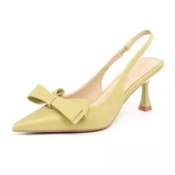 Туфли женские на высоком каблуке Beijiani, цвет Light Yellow