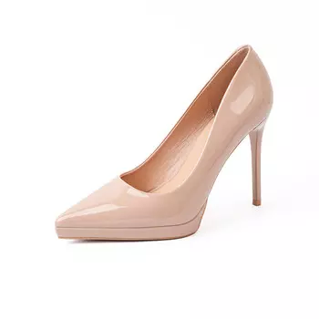 Туфли женские на высоком каблуке Beijiani, цвет Nude Pink