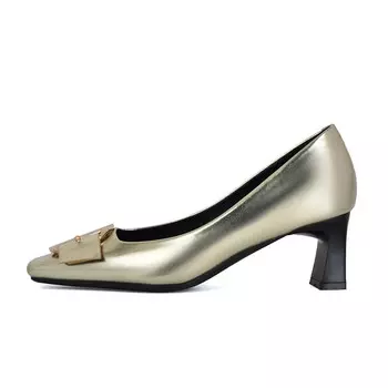 Туфли женские на высоком каблуке Beijiani, светло-золотой