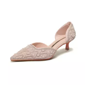 Туфли женские на высоком каблуке Beijiani, светло-розовый