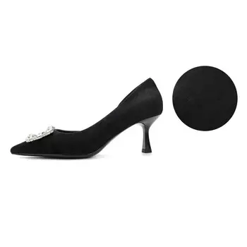 Туфли женские на высоком каблуке Belle, черный