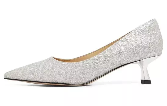 Туфли женские на высоком каблуке Belle, цвет Gold - 4.5cm