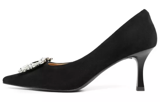 Туфли женские на высоком каблуке Belle, коричневый