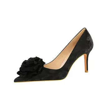 Туфли женские на высоком каблуке Bigtree, черный