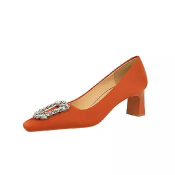 Туфли женские на высоком каблуке Bigtree, оранжевый/красный