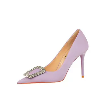 Туфли женские на высоком каблуке Bigtree, светло-фиолетовый