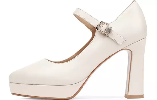 Туфли женские на высоком каблуке Boerdiqi, бежевый