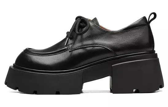 Туфли женские на высоком каблуке Bosssunwen, черный