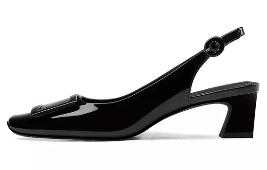 Туфли женские на высоком каблуке Bosssunwen, черный