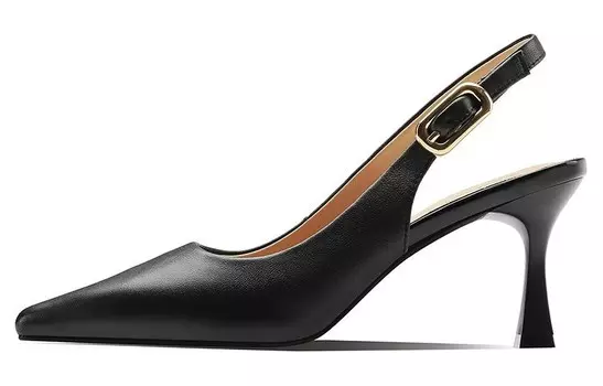 Туфли женские на высоком каблуке Bosssunwen, черный