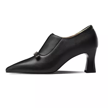 Туфли женские на высоком каблуке Bosssunwen, цвет Apricot