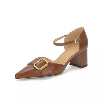 Туфли женские на высоком каблуке Catlv1=Shoes, коричневый