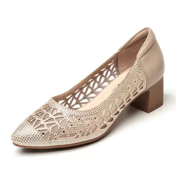 Туфли женские на высоком каблуке Cigna, черный