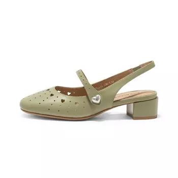 Туфли женские на высоком каблуке Coup De Foudre, зеленый