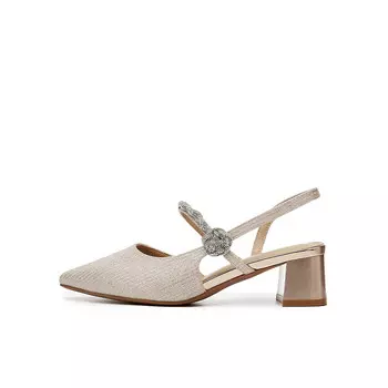 Туфли женские на высоком каблуке Daphne, серебряный