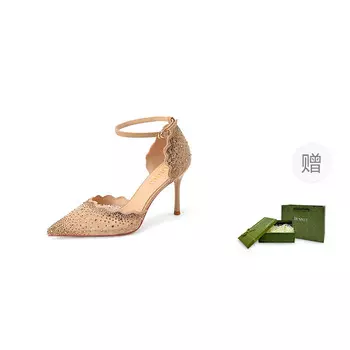 Туфли женские на высоком каблуке Dunnu, черный