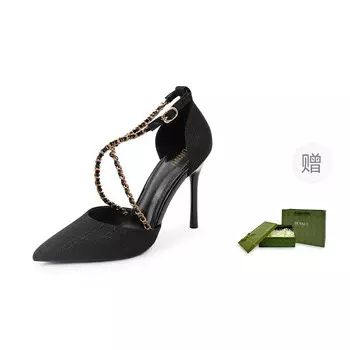 Туфли женские на высоком каблуке Dunnu, цвет Pink 10cm