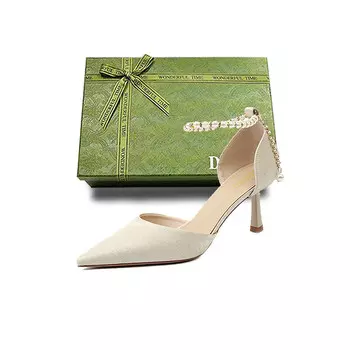 Туфли женские на высоком каблуке Dunnu, цвет Apricot