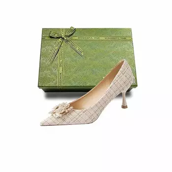 Туфли женские на высоком каблуке Dunnu, цвет Apricot