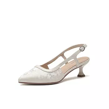 Туфли женские на высоком каблуке Dusto, бежевый