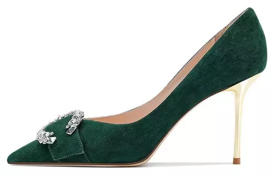 Туфли женские на высоком каблуке Джаспер Shudaier, цвет Jasper