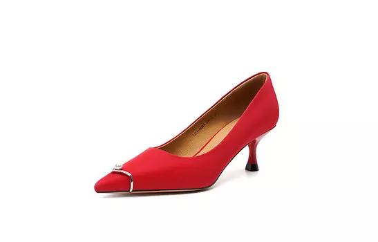 Туфли женские на высоком каблуке Elle, черный