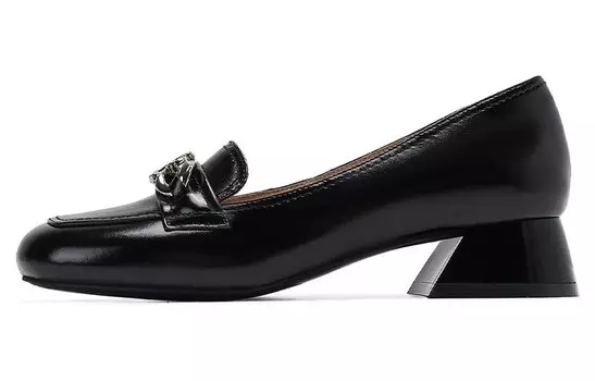 Туфли женские на высоком каблуке Elle, черный