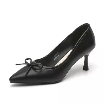 Туфли женские на высоком каблуке Exull Q, черный