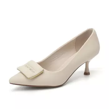 Туфли женские на высоком каблуке Exull Q, цвет Apricot