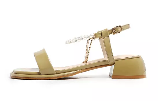 Туфли женские на высоком каблуке Exull Q, зеленый