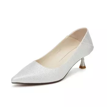 Туфли женские на высоком каблуке Exull Q, серебряный