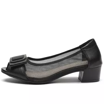 Туфли женские на высоком каблуке Fapai, черный