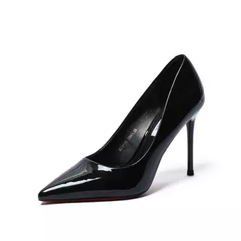 Туфли женские на высоком каблуке Fesoune, черный