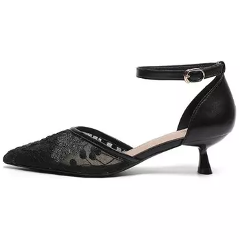 Туфли женские на высоком каблуке Firs, черный