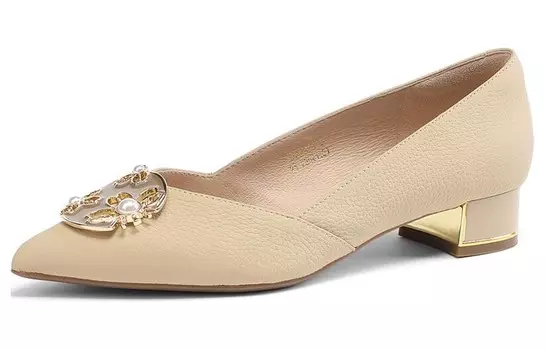 Туфли женские на высоком каблуке Fond&Beryl, цвет Apricot