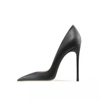 Туфли женские на высоком каблуке Ganxiaojie, цвет Black 9cm