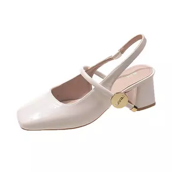 Туфли женские на высоком каблуке Gejiani, цвет Apricot