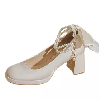 Туфли женские на высоком каблуке Gejiani, красный