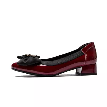 Туфли женские на высоком каблуке Guci Tianlun, черный