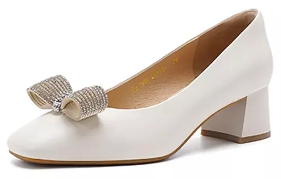 Туфли женские на высоком каблуке Harson, белый