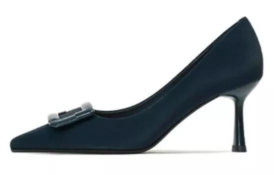 Туфли женские на высоком каблуке Harson, голубой