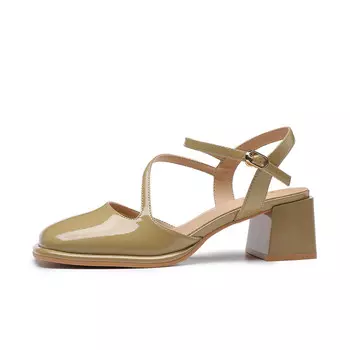 Туфли женские на высоком каблуке Hla, зеленый