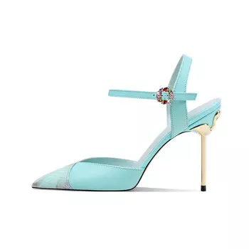 Туфли женские на высоком каблуке Hoov, белый