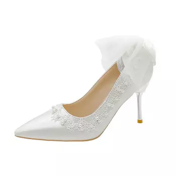 Туфли женские на высоком каблуке Imono, белый