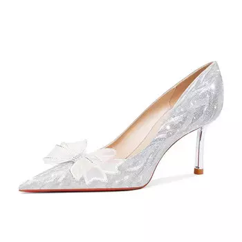 Туфли женские на высоком каблуке Imono, цвет Champagne Gold 8cm