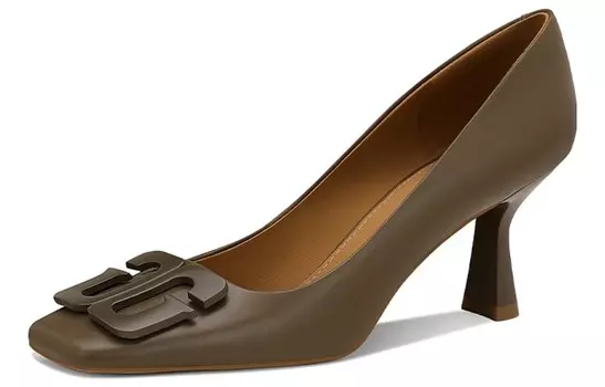 Туфли женские на высоком каблуке Jessica Sophia, темно-коричневый