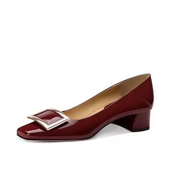 Туфли женские на высоком каблуке Jessica Sophia, цвет Cherry Red