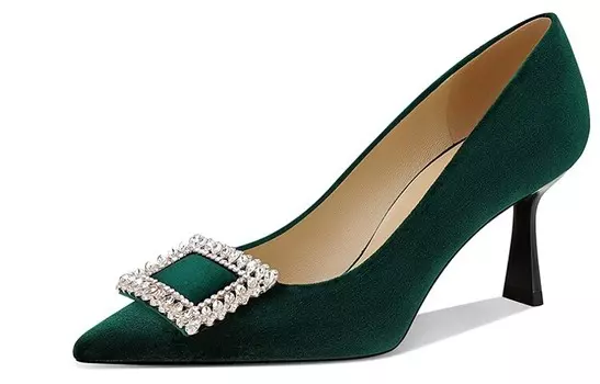 Туфли женские на высоком каблуке Jessica Sophia, цвет Avocado Green