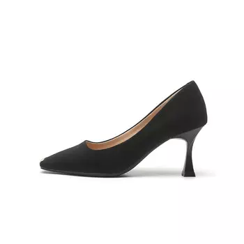 Туфли женские на высоком каблуке Jin Baichuan, коричневый